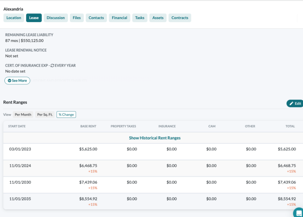 amortization scheduling with leasecake lease accounting software